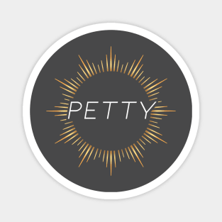 Petty (white) Magnet